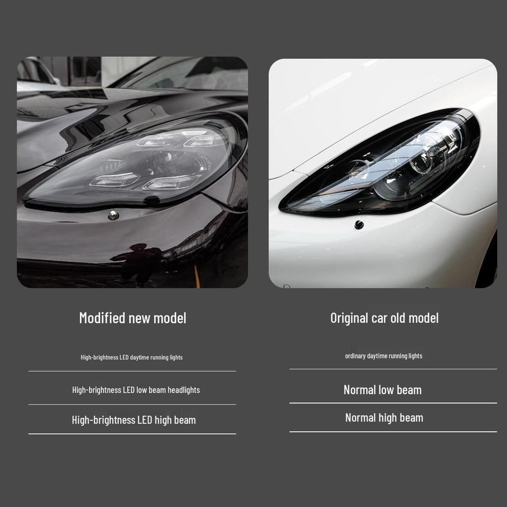 Compatible LED Matrix Headlight Assembly for 2010-2013 Porsche Panamera Retrofit