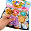 Glitter Colorful Dumpling Squishy Toy Simulated Squeeze Reliever Relaxing Anxiety Relief Antistress Happiness Enhancer Soft Toy