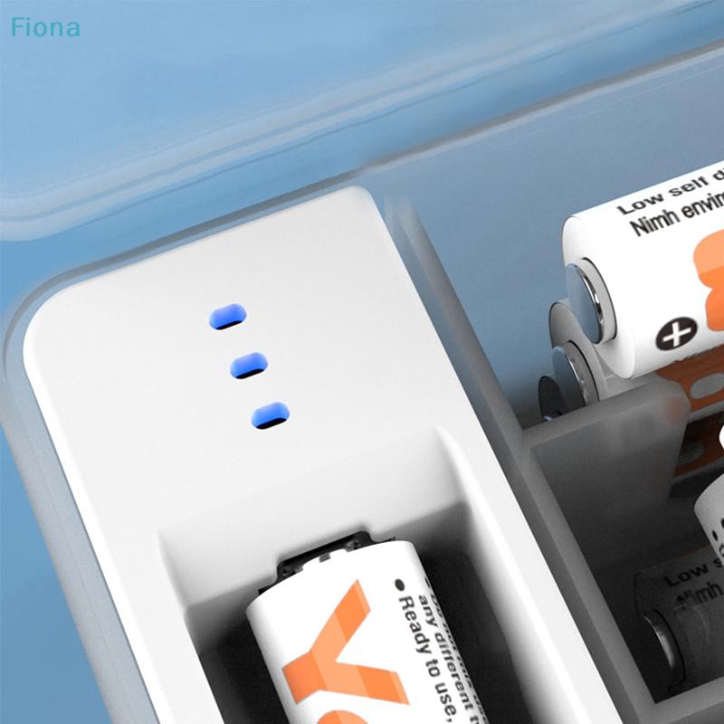 Battery Storage Case with Built-in Tester,AA/AAA Battery Organizer Box with Remaining Power Checker