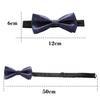 [ORAZIO] Orazio [16-piece Set] Bow Tie for Men, Simple Accessory, Perfect for Weddings, Receptions, After-parties, Entrance Ceremonies, Parties,