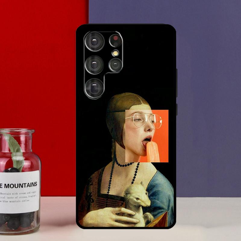 Famous Aesthetic Statue Funda Case For Samsung Galaxy S25 Ultra S9 S10 S20 S22 Plus S21 FE S23 S24 Ultra Phone Cover