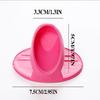 2PCS Silicone Insulated Finger Covers Oven Microwave Insulated Gloves High Temperature Resistant Thickened Insulated Mat Gift