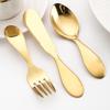 ZISIZ Children's Gold Fork Set