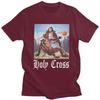 Classic Not Today Satan Jesus Crossover Basketball Holy Cross T Shirt Unisex Tshirts Casual Graphic Tee Tops Slim Fit Clothes