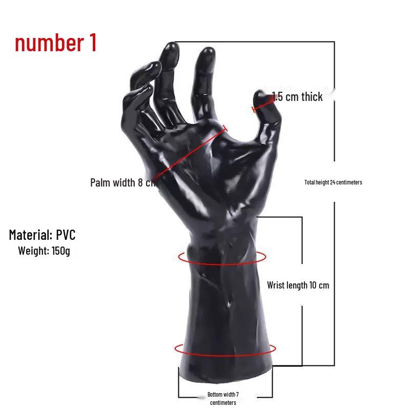 Halloween Black Ghost and Devil Hand Ornament