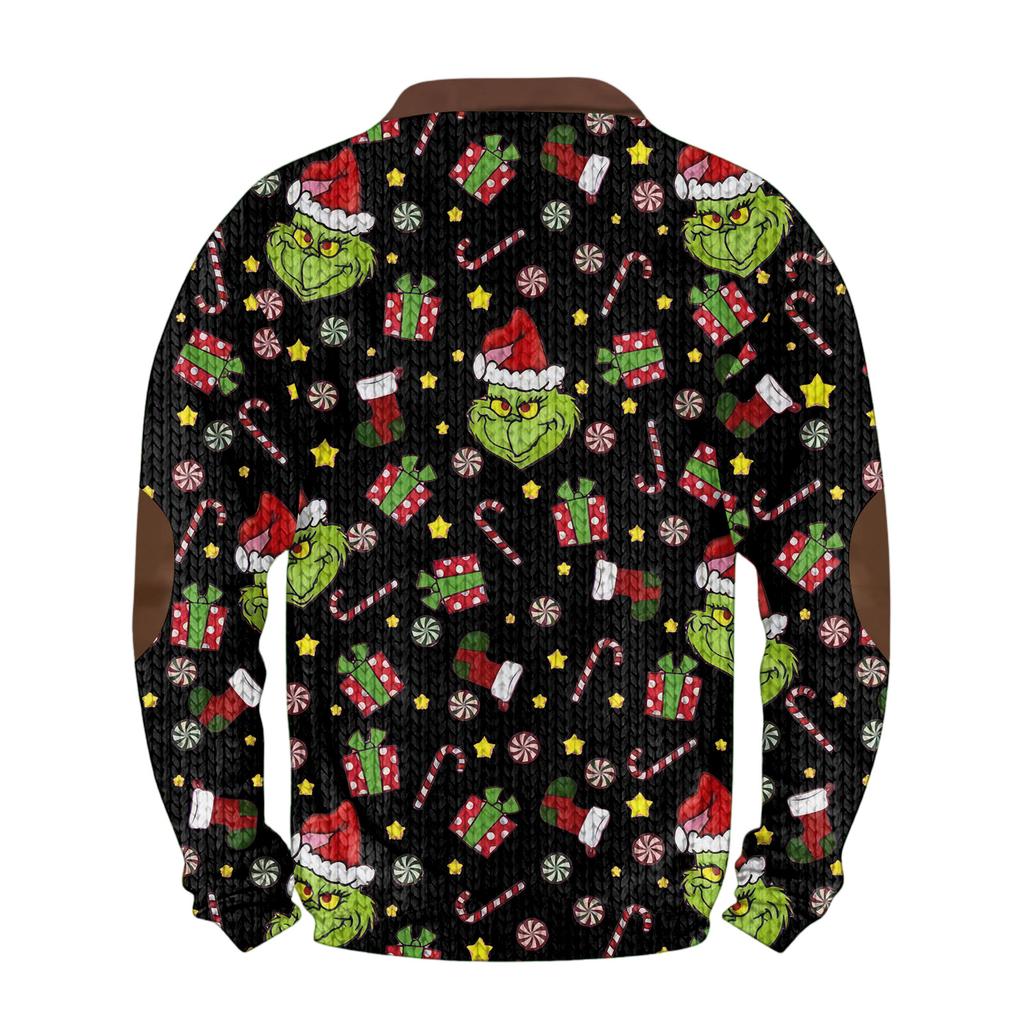 Men'S Outdoor Zipper Long Sleeved Sportswear Casual Sweatshirt