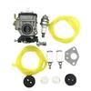 Carburetor Kit for 40-5 MP15 43cc 52cc Engines Suitable for Lawn Mowers Chainsaws Hedge Trimmers and Brush Cutters