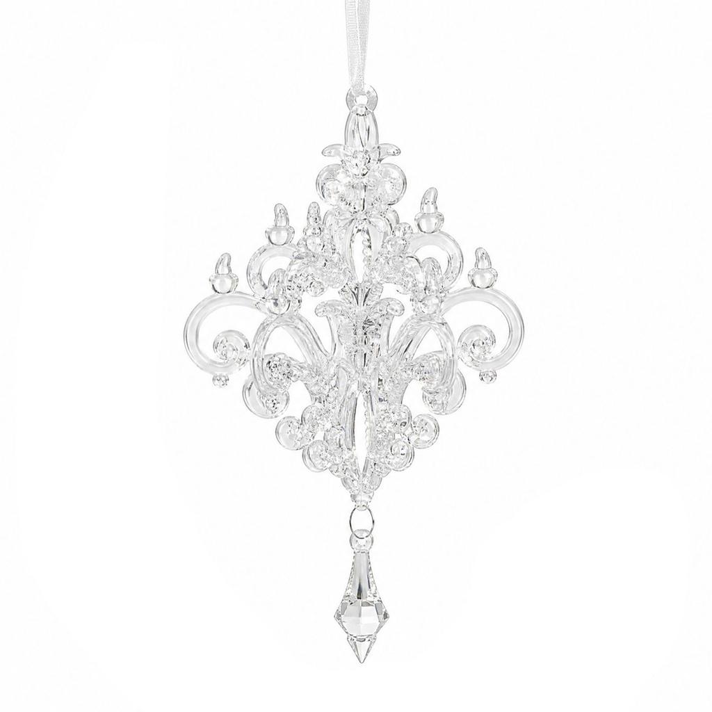 Christmas Tree Ornaments, Acrylic Plastic Hanging Decorations for Holiday