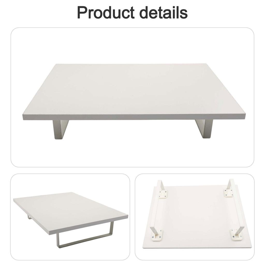 Metal and Wood Microwave Oven Rack for Stove or Induction Cooker 40x30x8.5cm