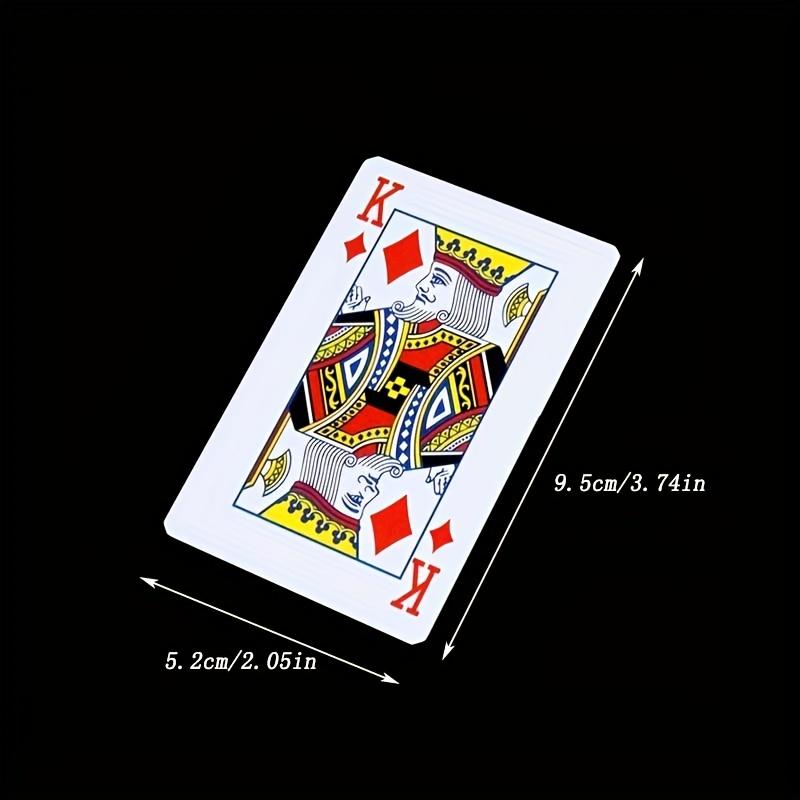Balíček hracích karet Plastové Vodotěsné Pokerové hry proti skládání Čínský obličejový vzor Hrací karty odolné proti opotřebení