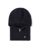Malittepeulangsowajeobeo Circle Logo Zip Up Balaclava Navy