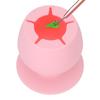Desktop Storage Cup Soft Silicone Sucker Type Paper Trash Debris Collector Can for Handicrafts Waste