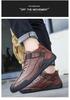 Men's Genuine Leather Soft Sole Casual Shoes - Autumn/Winter Large Size, Handmade and Comfortable.
