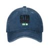 Custom Cool Cotton Sport Fitness Gym Mode On Baseball Cap for Unisex WoUnisex Adjustable Adult Dad Hat Spring