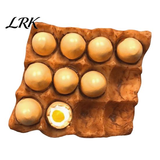Whiteboard Magnet Simulated Egg Refrigerator Magnet, Resin 3D Decorative Fridge Decor Memo Notes Photo Holder for Home Kitchen Office Cartoon