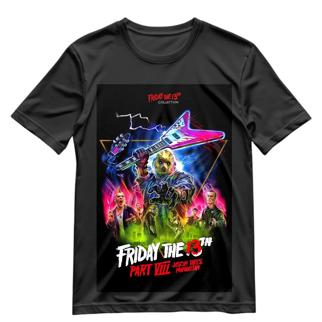 Friday the 13th Jason takes Manhattan T-Shirt Jason Voorhees Shirt S-3XL V2 L