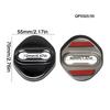 2Pcs Kit Car Decoration Car Door Lock Metal Buckle Car Door Buffer Pad Car Modification Accessories