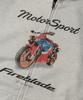Phyps Motorcycle Motorsport Fireblade Hoodie Zip-Up Oatmeal