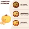 Halloween Pumpkin Night Lights Cute Soft Silicone Safe Lamp Decorations Timing Dimmable Bedside Decor Kids Baby Halloween Gifts