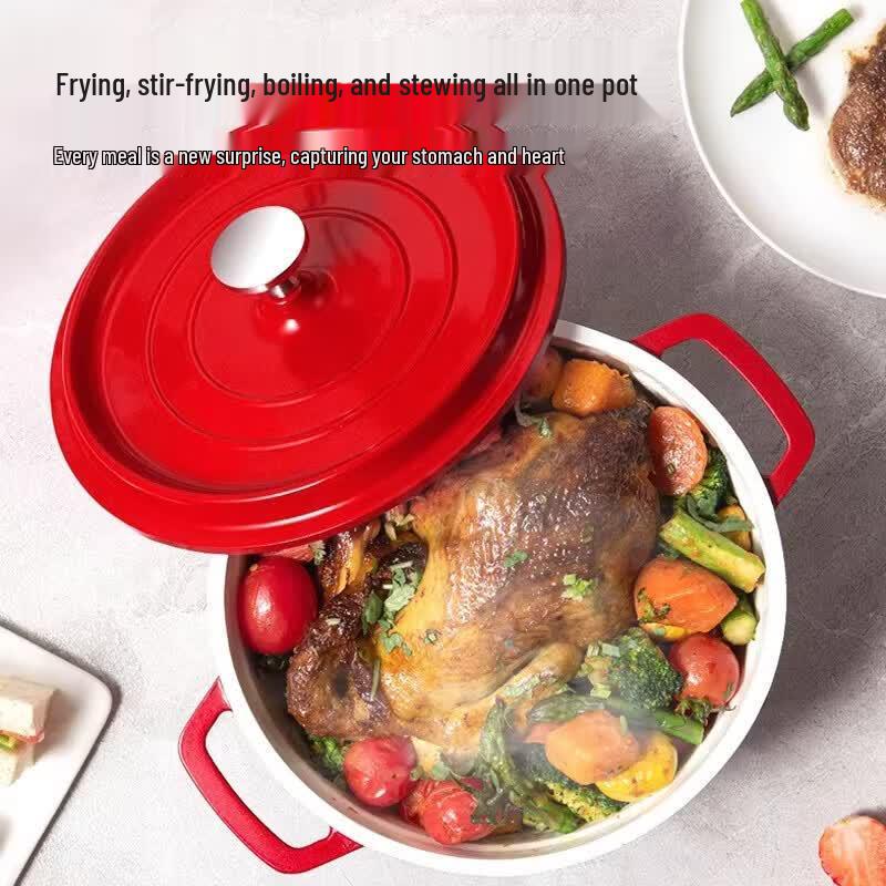 Shangheng Enamel Multi-function Stew Pot