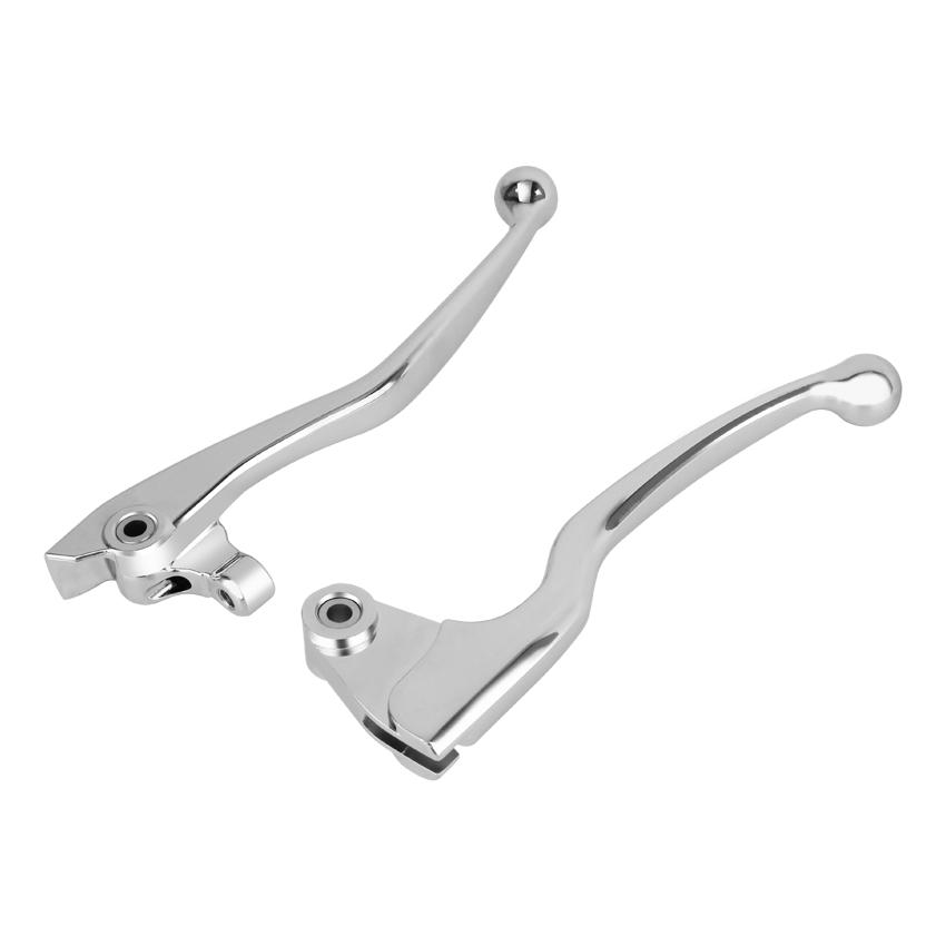 

1 Pair Motorcycle Accessories Black Brake Clutch Levers Handle Grips Set For Yamaha V-Star 400-650 98-16 V-Star 1100 99-09
