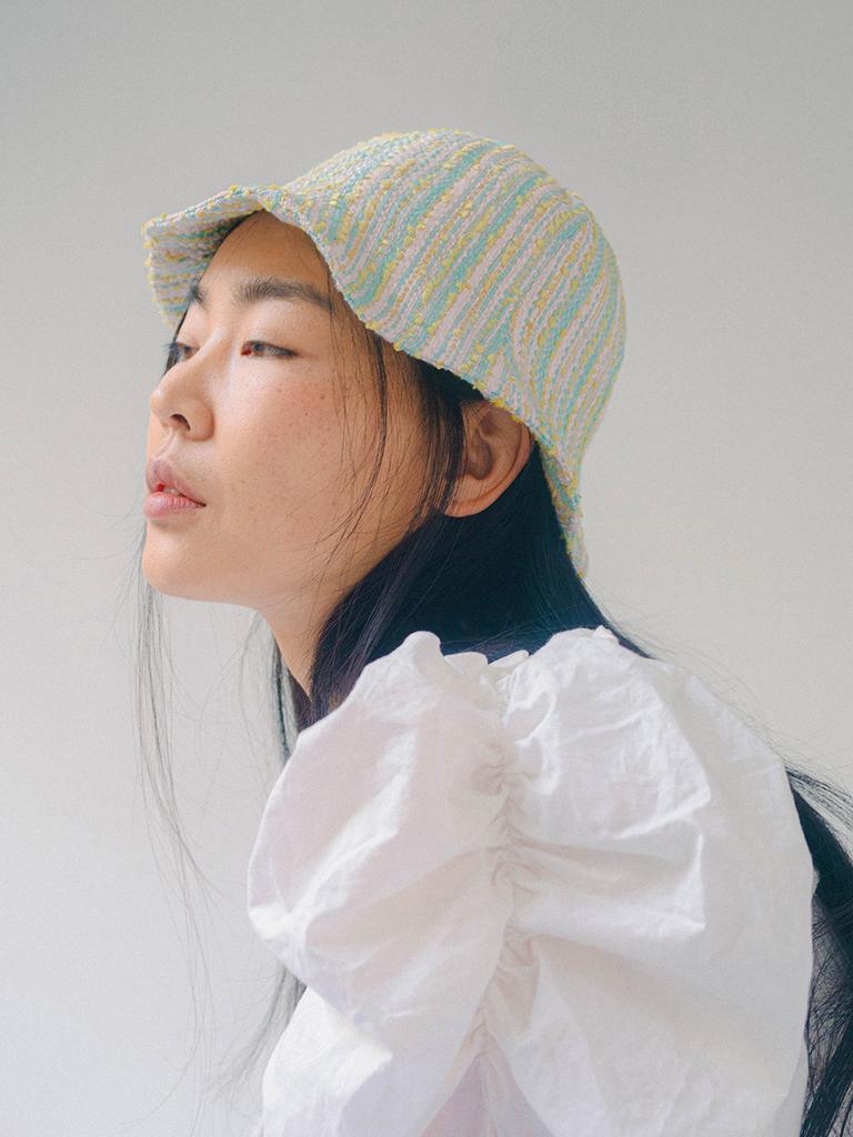 Poejidam [In The Dreams] Björk Hat_Tweed Cotton Candy