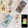 Cottagecore Frog Mushroom Aesthetic Cell Phone Case for Samsung Galaxy S26 Ultra S25 S24 S23 S22 S21 S20 Note10 Cover