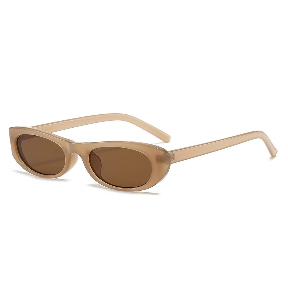 

Minimalist Sunglasses Minimalist Versatile Sunglasses Trendy Sunglasses Classic For Travel Outdoor Activities Beach коричневый