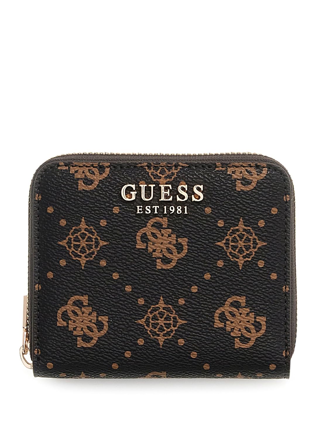 GUESS Carrie Logo Slim Zip Around Wallet (S, M, L)