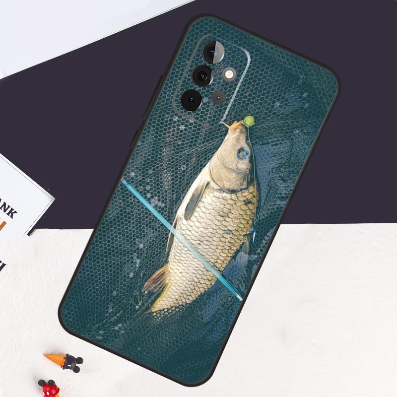 Fish Fishing Carp Case For Samsung Galaxy A14 A55 A06 A05 A36 A26 A16 A54 A34 A22 A32 A52 A35 A15 A53 A13 A56