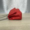 [Pre-Owned] Gold Chain Shoulder Strap Leather Crossbody Bag - Excellent #3ASTVX