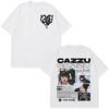 Singer Cazzu Tour 2025 Harajuku Tees Unisex Unisex Fashion Tshirt Summer Casual Hiphop Hipster Cotton Oversized Tshirt Streetwear