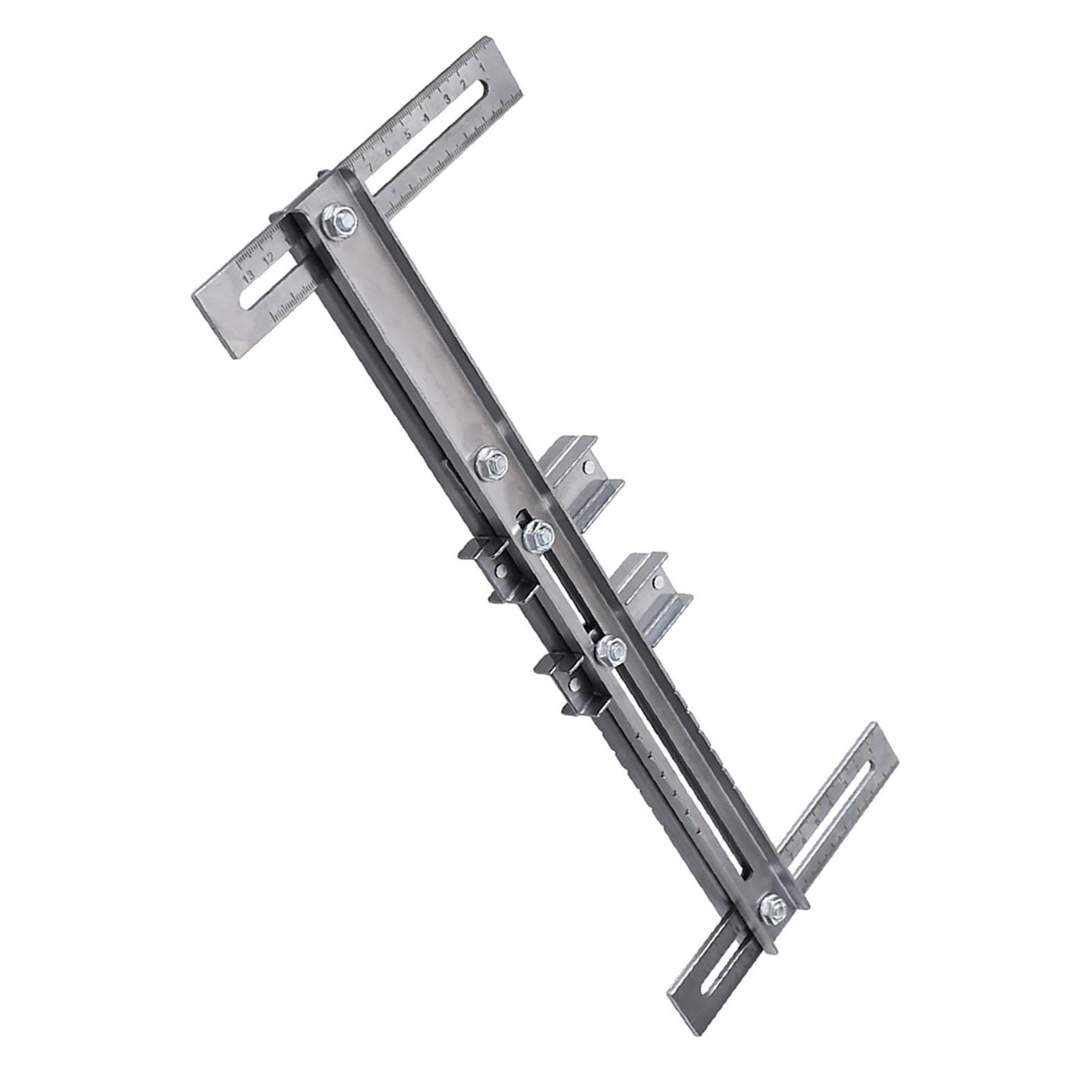 

Шаблон для крепления фурнитуры шкафа, направляющая для локатора штанги для вешалок из нержавеющей стали