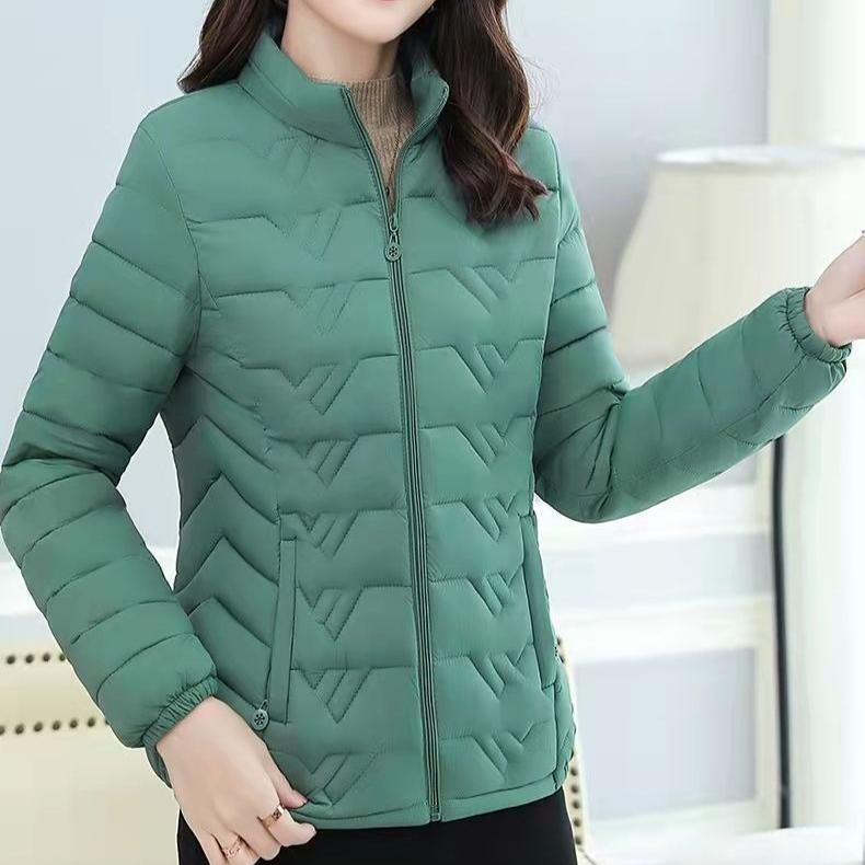 Winter Warmer Baumwollmantel für Damen Mode Übergröße Lässig Oberbekleidung Jacke für Mütter mittleren Alters