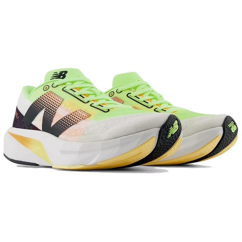 New Balance FuelCell Rebel V4 Men White Green Orange Low Top Casual Shoes Mesh Trendy Comfortable MFCXLL4