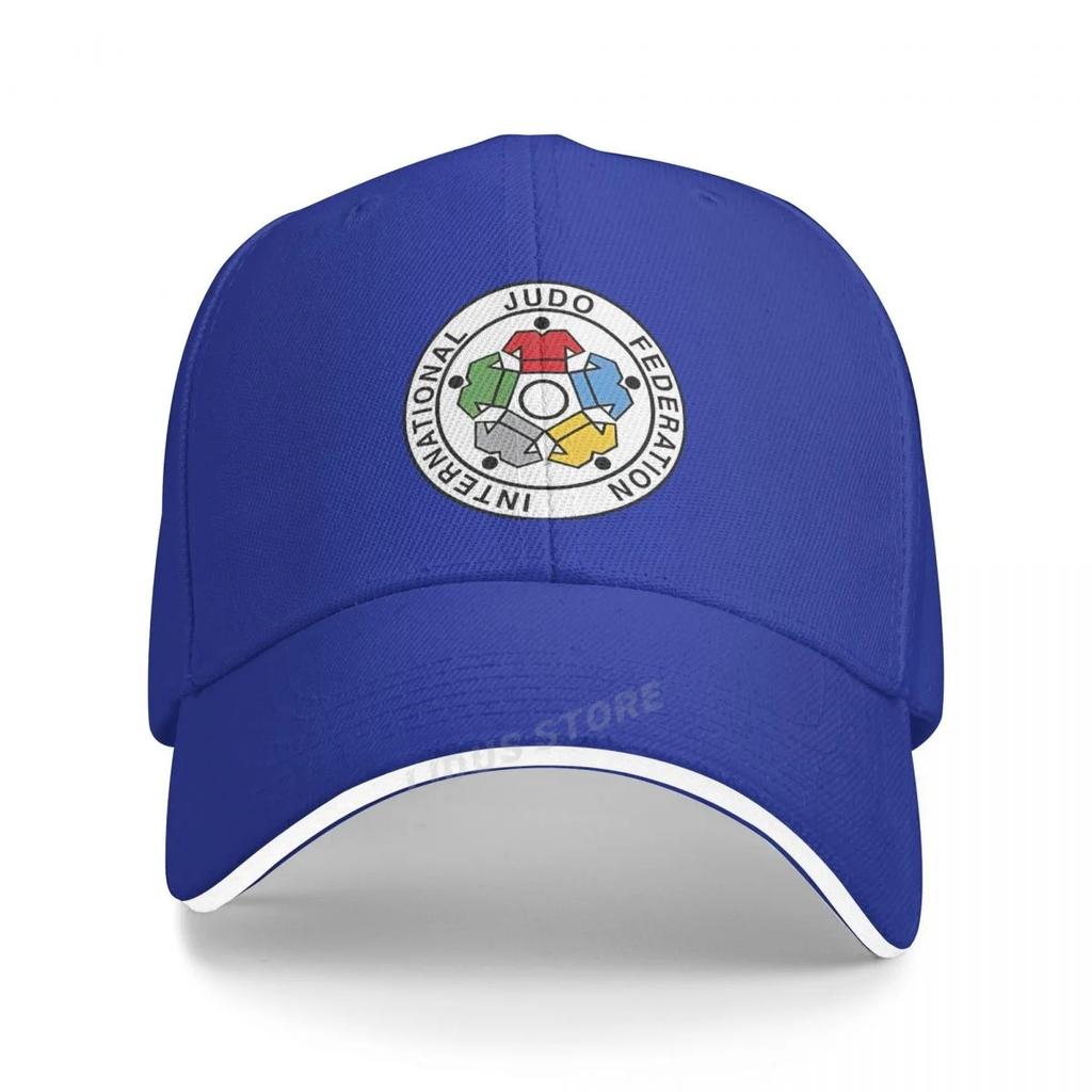 IJF International Judo Federation Baseball Caps Cool Adjustable IJF Men Women Outdoor Hats Boy Cap