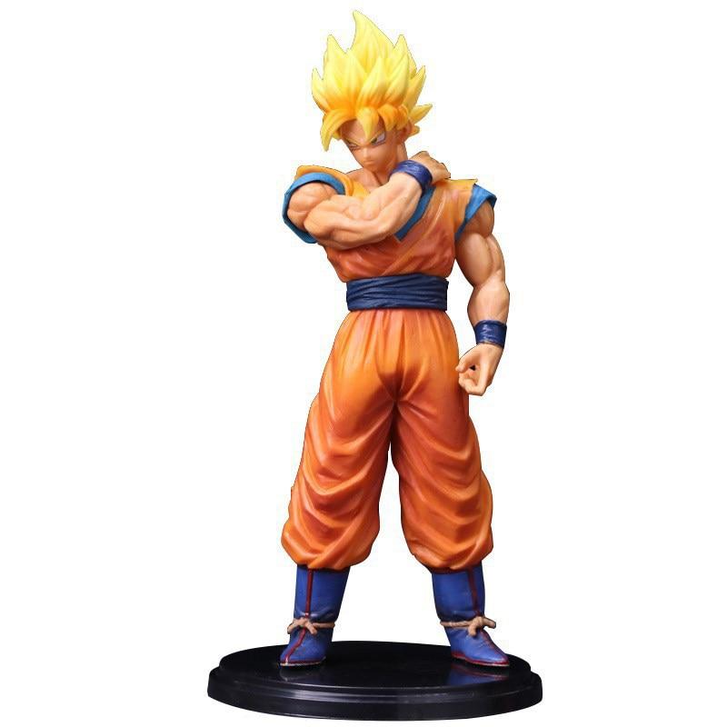 Action Anime Figure Model Vegeta Iv Battle Version 18 -22cm Kakarotto Dbz Model Toy Gift Desktop Collection Figma