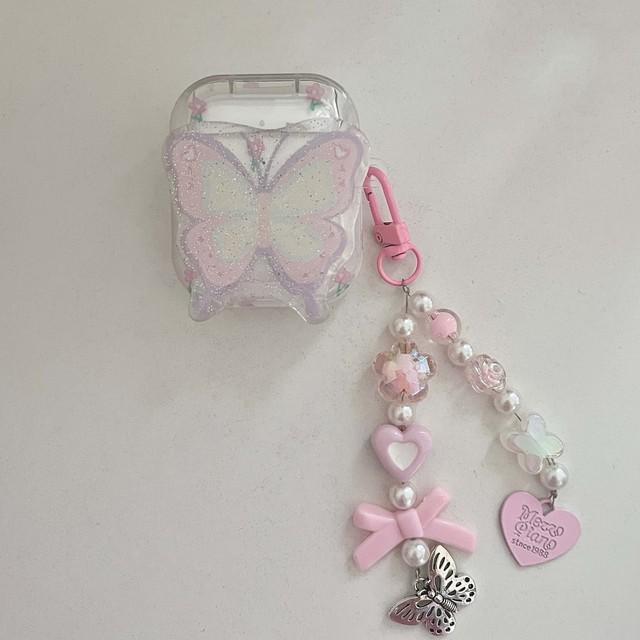 

Мультфильм лазерный браслет-бабочка 3d Diy оригинальный 2023 новый Imd беспроводной Bluetooth чехол для наушников для Apple Airpod 1 2 3 Pro 2nd For Airpods 1 2