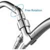 135 Degrees Shower Head Elbow Adapter Silver Adjust Bend Angle New Handheld Shower Head Connector