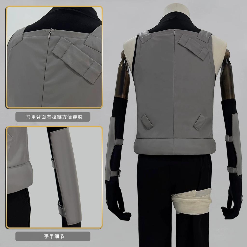 Naruto Anbu Vest Cosplay Costume, Anbu Uniform Vest for Uchiha Itachi & Hatake Kakashi Role Play