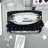 Astuccio Carino con Stampa Tastiera di Pianoforte Grande Capacità Multi-Scomparti Borsa Portatile per Cancelleria per Adolescenti Uso Scolastico