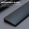 Keyboard Wrist Rest Pad Anti-Slip Ergonomic Hand Support Pad Multi-Purpose PU Leather Keyboard Palm Rest for Home Office