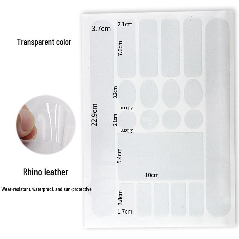 Carbon Fiber Texture Anti-Scratch Chain Guard & Frame Protection Sticker