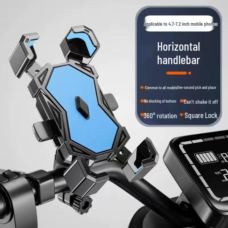 Electric Vehicle & Motorcycle Phone Holder - Secure Mount for Navigation