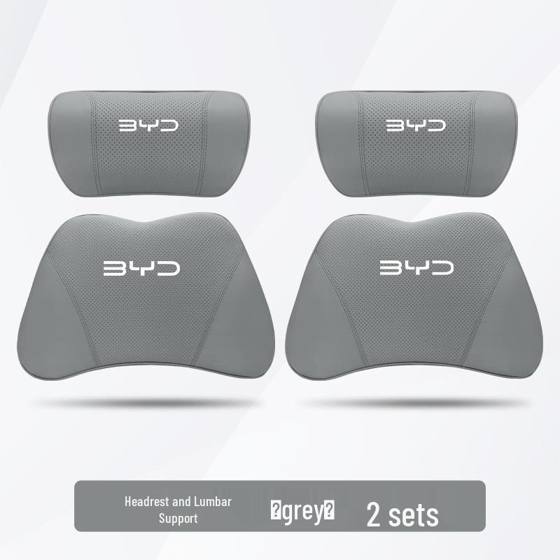 BYD Frigate 07 Sport Seat Headrest & Lumbar Support Pillow, All-Season Universal Neck Protector
