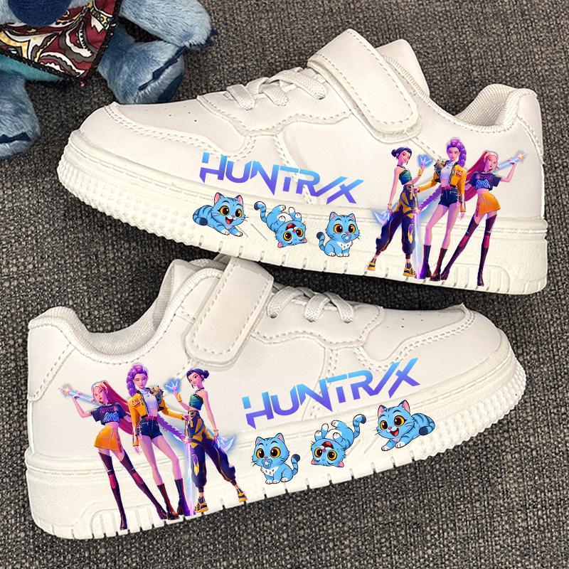 

Children s Casual Shoes Kids New Fashion Design White Sport Shoes Girls Student Anti-slip Outdoor Breathable Sneakers 26 (Inner 16 cm)