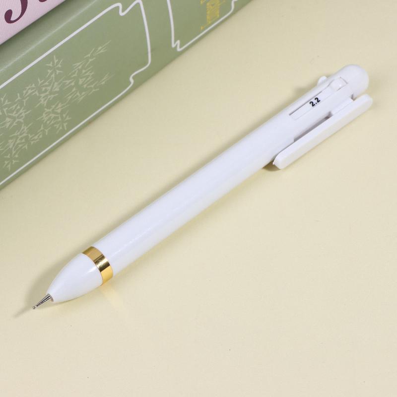 

4 In 1 Nail Art Dotting Tools Nail Art Tip Dot Paint Manicure Kit Rotatable Ballpoint Drill Pen Dotting Tools Nail Point Pen білий