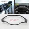 Dashboard Trument Panel Screen Frame Cover Trim Fit For Volvo XC60 2018 - 2024 ABS Matte / Carbon Fiber Accessories Interior
