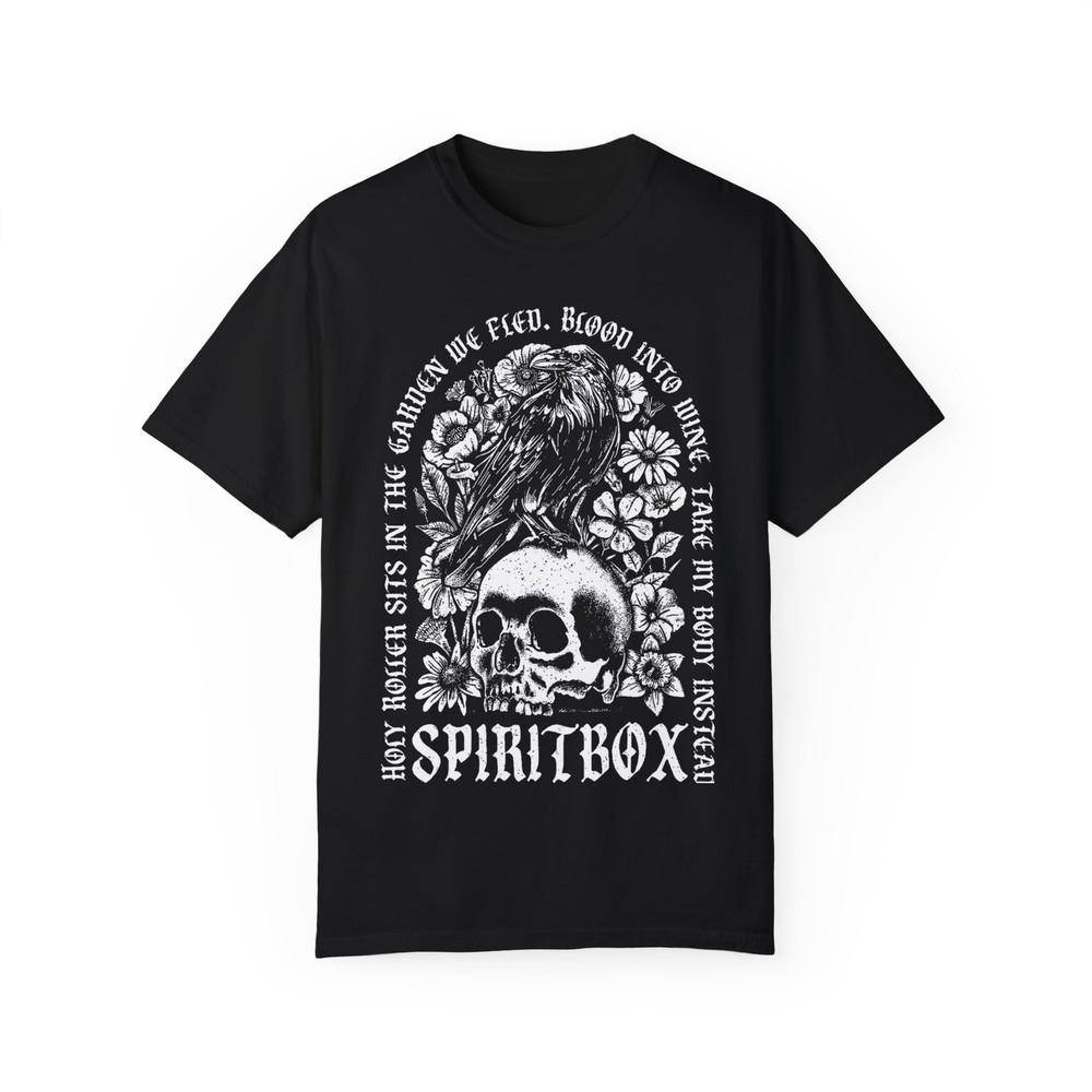 Spiritbox Band Merch TShirt Gothic Tee Music Merch Halloween Unisex T-Shirt M