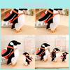 Adorable Penguin Plush Backpack Toy Gift For Girls Birthday With Soft Pp Cotton Filling